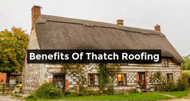 Benefits of thatch roofing