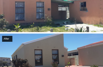 Refurbishment of existing free standing property in Strandfontein, Cape Town
