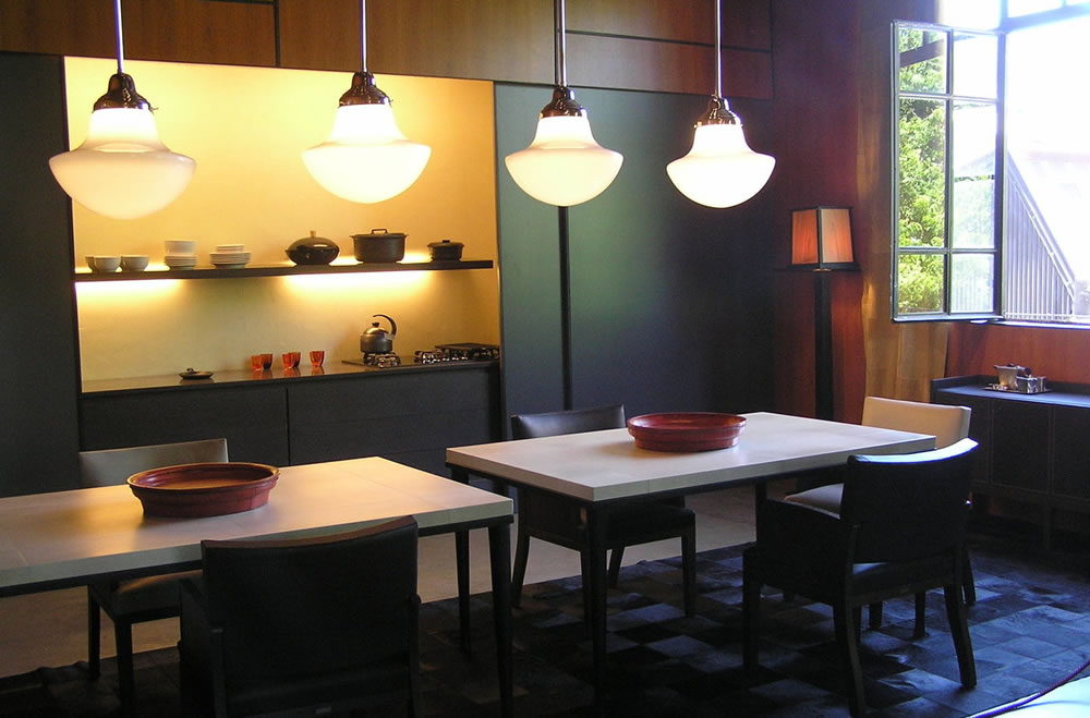 Suspended lamps interior design blog