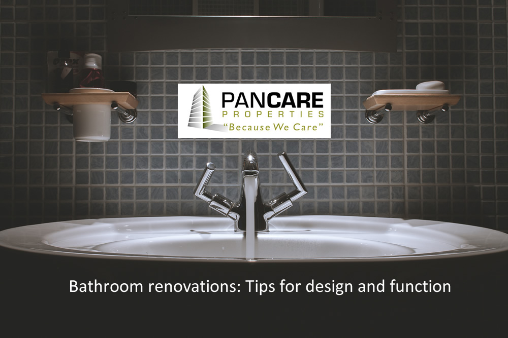 Bathroom renovations: Tips for design and function