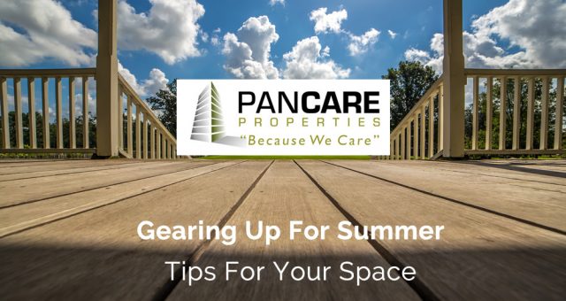 Gearing Up For Summer, Tips for your space
